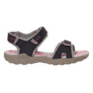 PDQ Womens/Ladies Toggle & Touch Fastening Sports Sandals / Navy/Gray